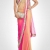 Beige Pink Diamond Work Sequin Work Net Banarasi Designer Sarees